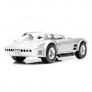 Fast & Furious Dom's Silver Chevrolet Corvette Grand Sport Diecast 1/18